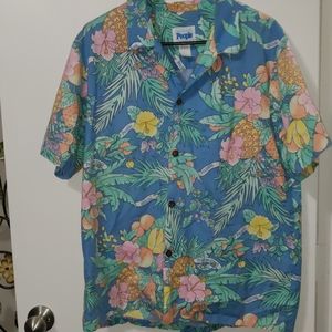 Made exclusively for People Hawaiian Shirt Sz L